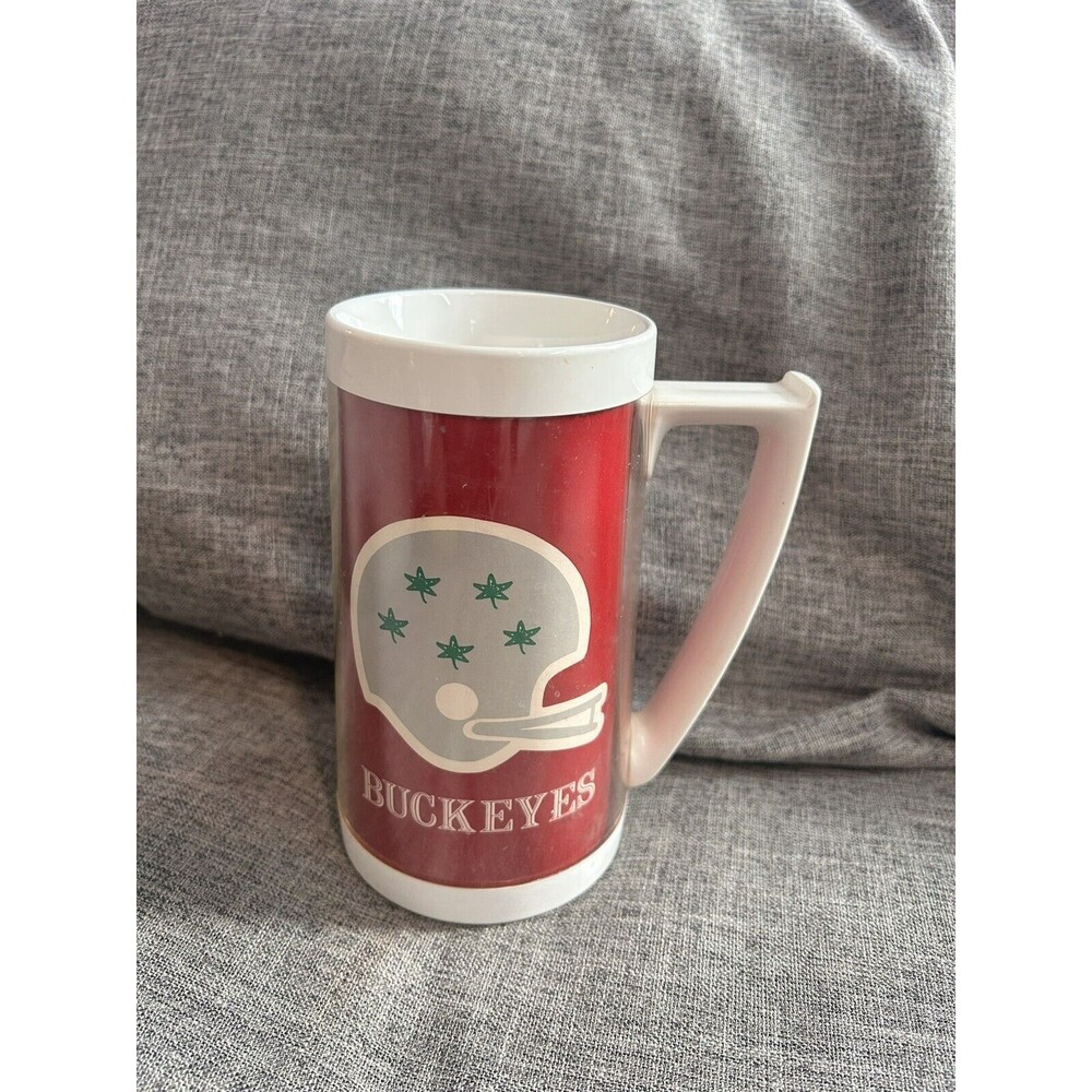 Thermo Serv Mug Ohio State Buckeyes OSU USA Made Vintage